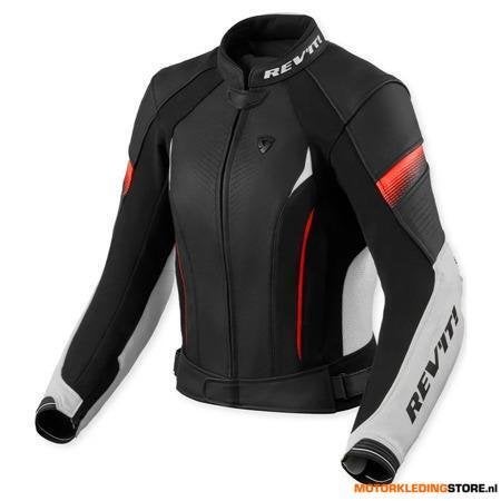 REVIT! Xena 4 Dames Motorjas, Wit-Rood, Motoren, Ophalen of Verzenden, Nieuw met kaartje