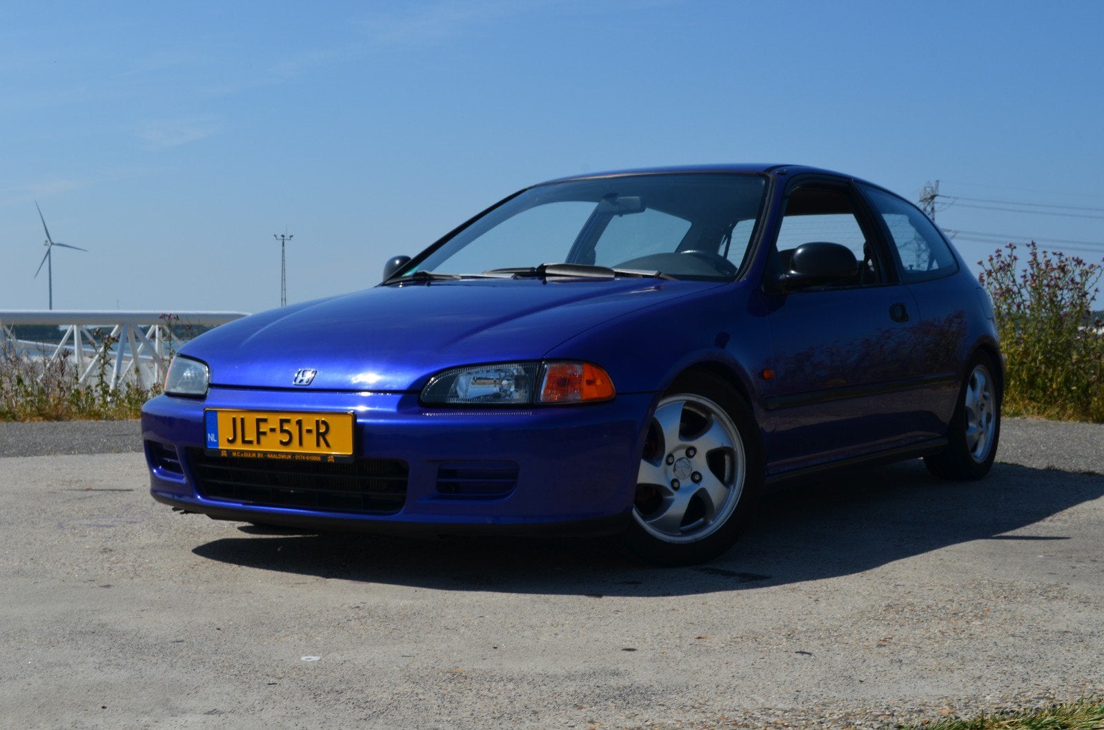 Honda civic eg k20a2 op kenteken 237 pk 227 nm, Voorwielaandrijving, 1998 cc, Overige kleuren, Handgeschakeld