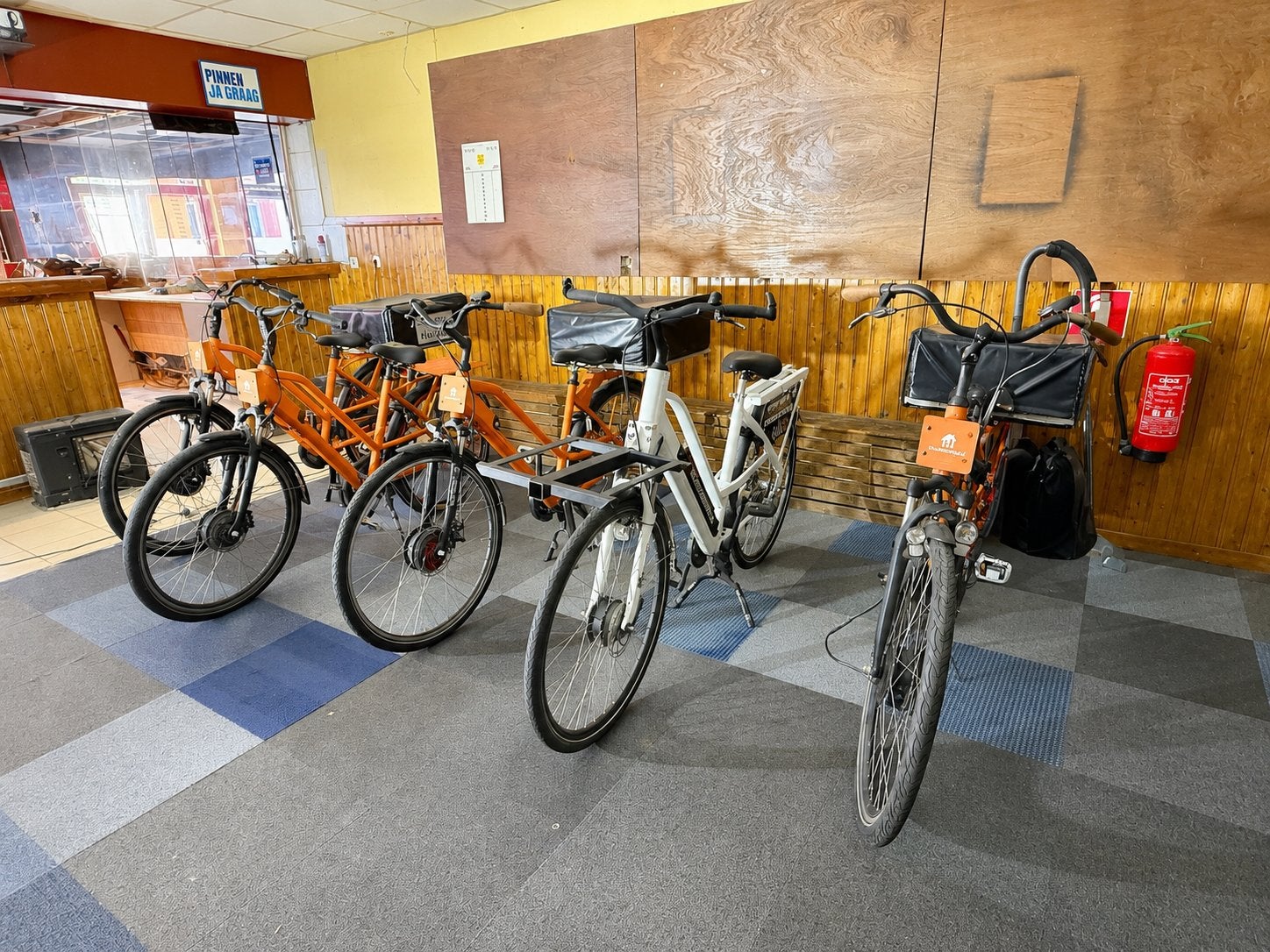 Bezorgfiets | Delivery bike | 5 stuks, Ophalen, Gebruikt, 30 tot 50 km per accu, Overige merken