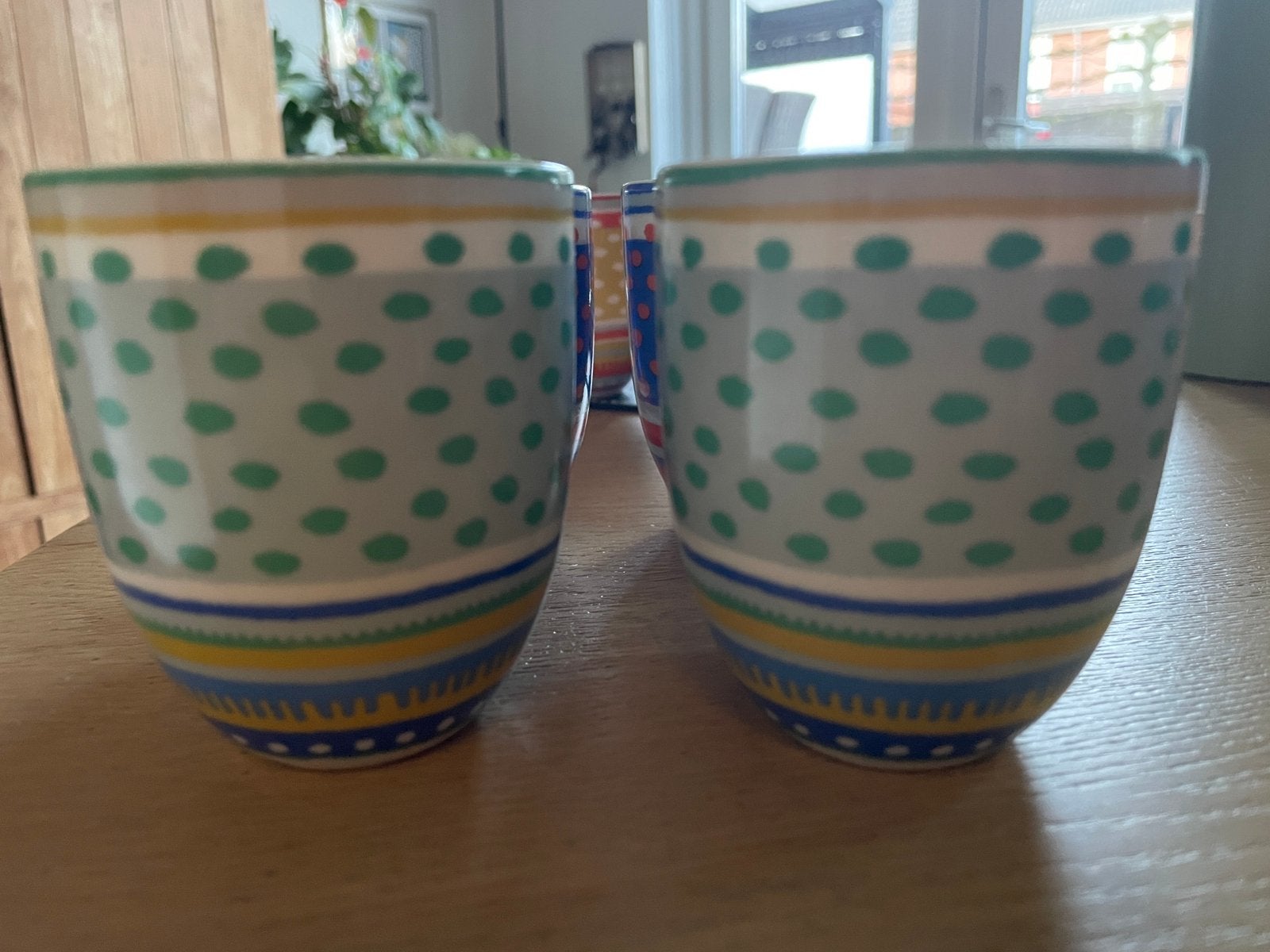 Oilily kopjes, Ophalen, Zo goed als nieuw, Overige stijlen, Kop(pen) en/of Schotel(s)
