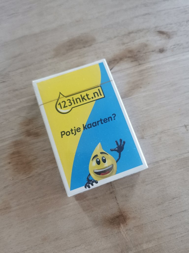 123inkt spelkaarten, Ophalen of Verzenden, Nieuw, Speelkaart(en)