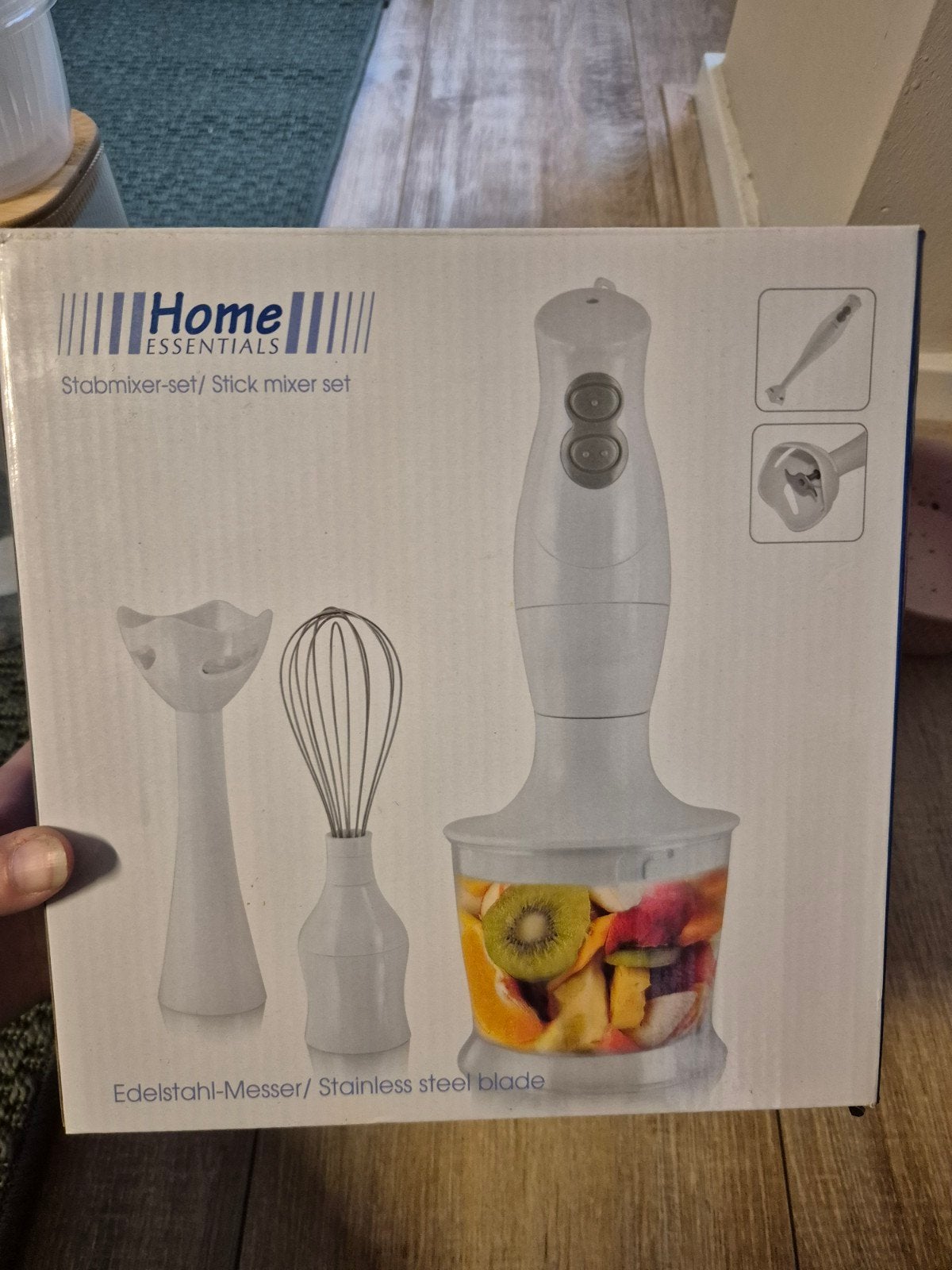 Staafmixer, Minder dan 1 liter, Ophalen, Nieuw, 1 snelheid