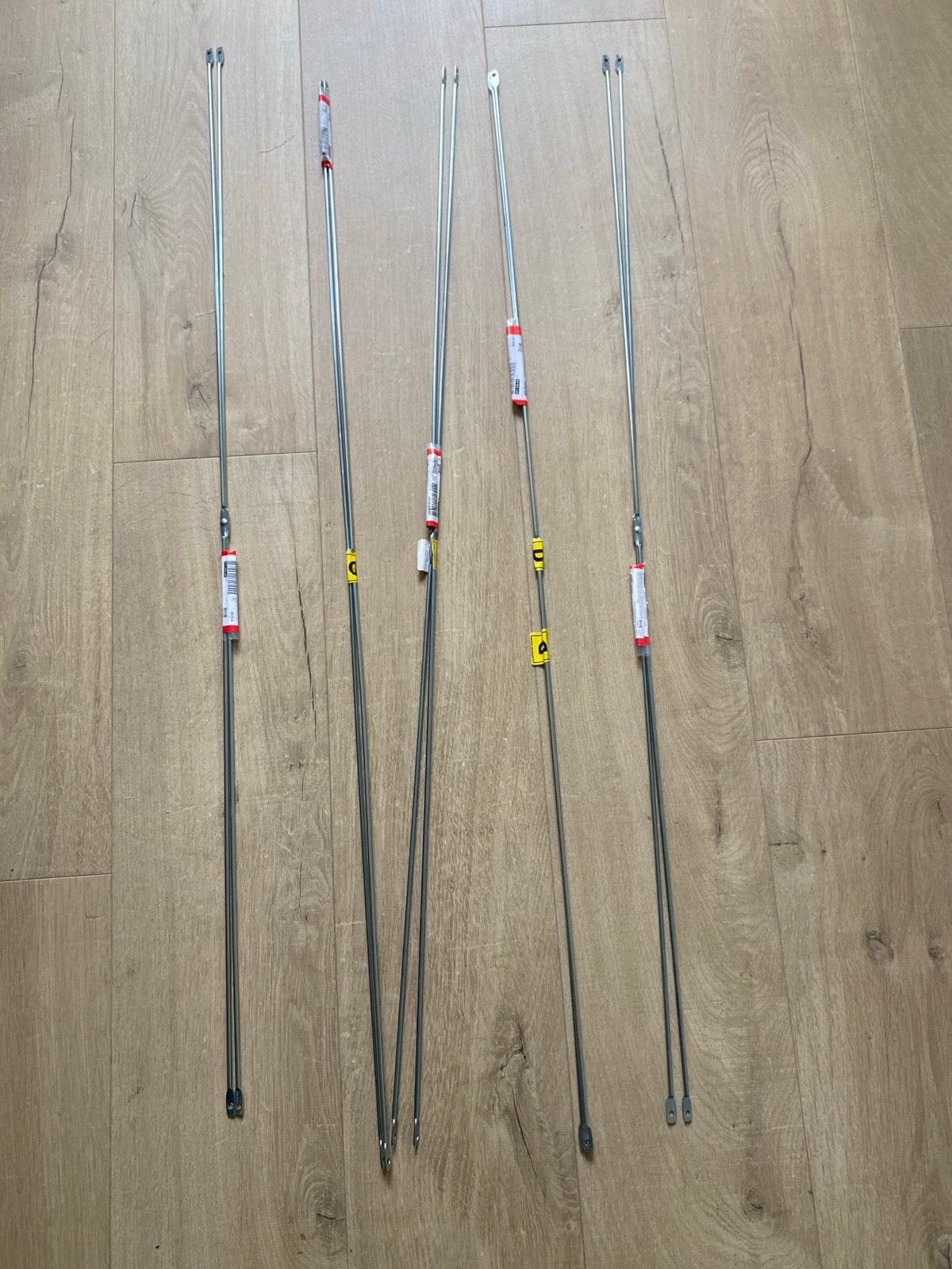 IKEA Observatör 100cm - Plankensteunen (6 stuks), Ophalen, Nieuw