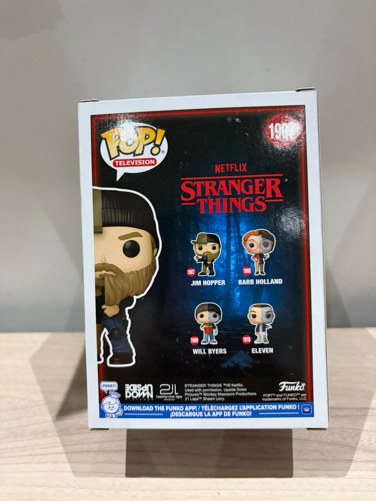 Funko Pop! Stranger Things Jim Hopper #1907 10th Anniversary, Verzamelen, Poppetjes en Figuurtjes, Funko Europe, Ophalen of Verzenden