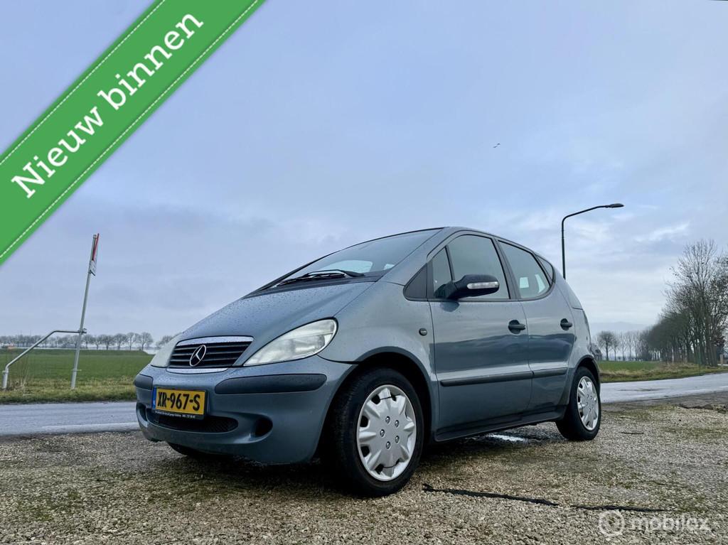 Mercedes A-klasse 160 Classic Fun, BJ 2004, Airco, APK, Auto's, Voorwielaandrijving, 4 cilinders, 400 kg, 102 pk