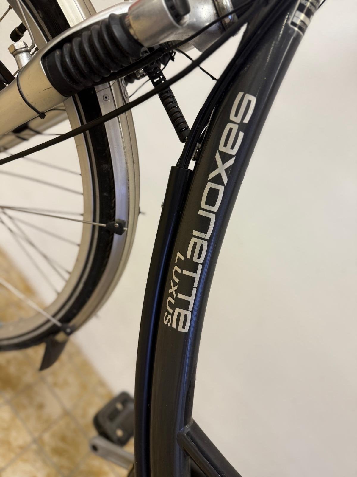 Sachs Saxonette Luxus E-Start snorfiets, Ophalen, Gebruikt, Minder dan 47 cm, 30 tot 50 km per accu