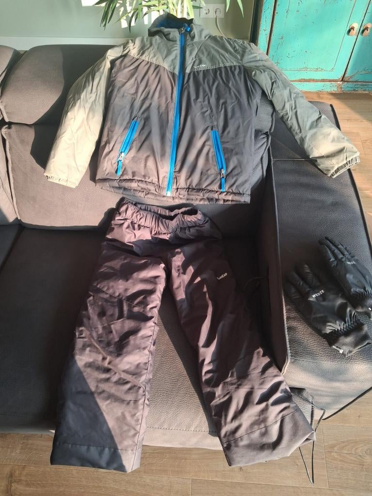 Skipak jongen 8 jaar 128 cm - Decathlon Wedze, Ophalen of Verzenden, Zo goed als nieuw, Maat 34 (XS) of kleiner, Pak