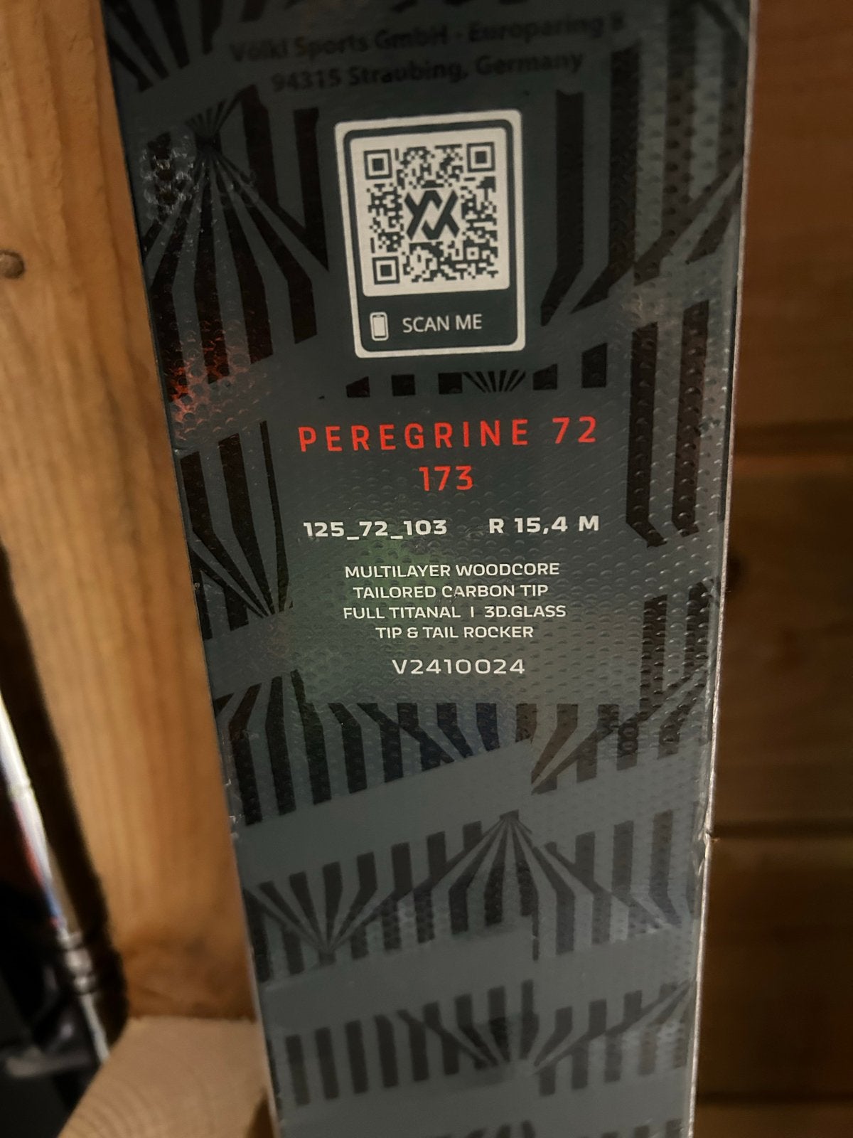 Völkl Peregrine 72 All-Mountain Ski's - Zo goed als nieuw, Sport en Fitness, Skiën en Langlaufen, 160 tot 180 cm, Zo goed als nieuw