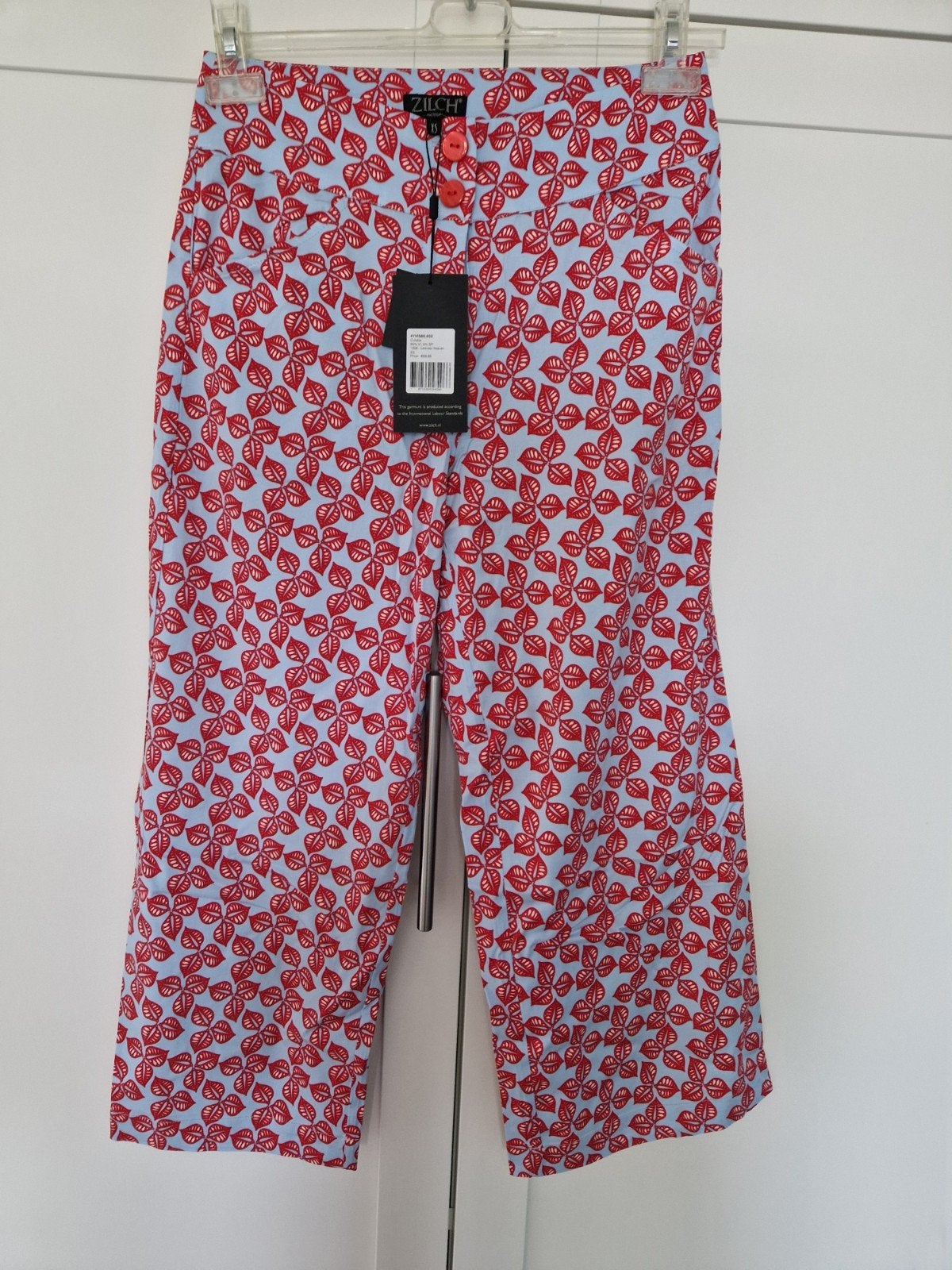 Zilch viscose culotte / Mt XS (34-36) / NIEUW!, Blauw, Nieuw, Ophalen of Verzenden, Maat 34 (XS) of kleiner