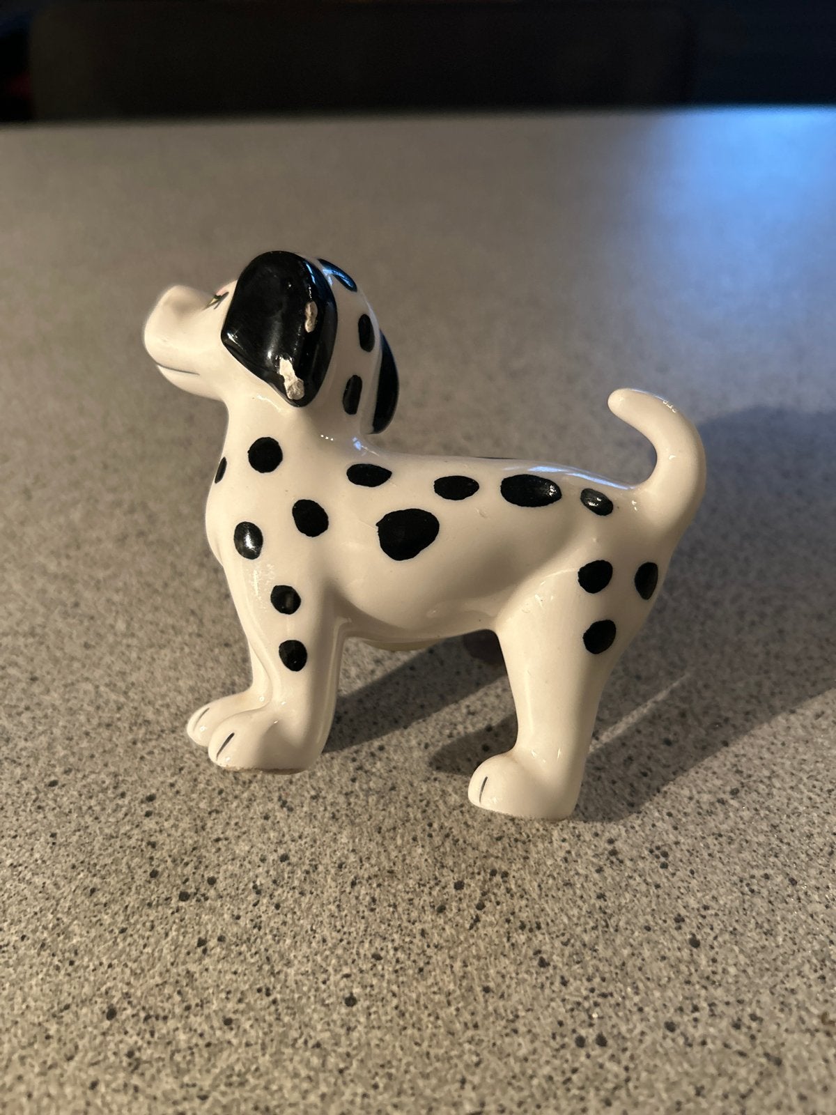 Schattig Dalmatiër beeldje - 8x10 cm, Ophalen of Verzenden, Gebruikt, Hond of Kat, Beeldje of Figuurtje