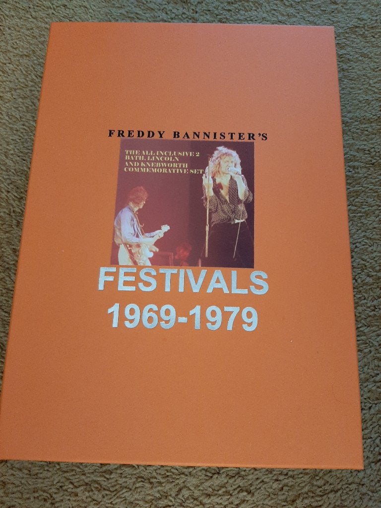 Festivals 1969 - 1979 Limited Edition Dvd/Cd Box Set., Ophalen, Gebruikt, Boxset, Poprock
