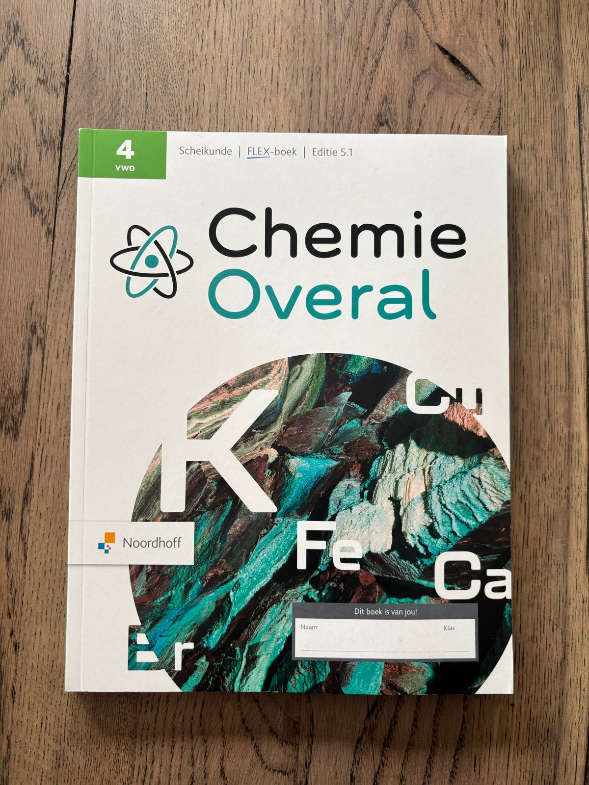 Chemie Overal VWO 4, 5 en 6 - Scheikundeboeken, Ophalen of Verzenden, Zo goed als nieuw, VWO, Scheikunde