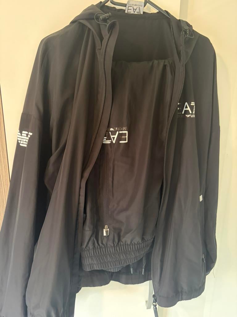 Trainingspak EA7, Kleding | Heren, Ophalen, Zo goed als nieuw, Zwart, Algemeen