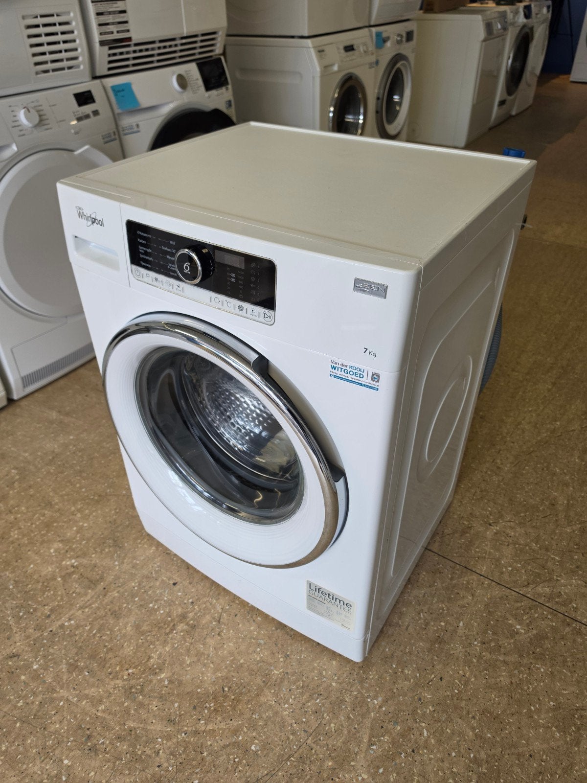 Whirlpool wasmachine | 7 kilo | A+++ | Gratis thuis 🚚✅️, Witgoed en Apparatuur, Jirnsum, Ophalen of Verzenden, Voorlader, Energieklasse A of zuiniger
