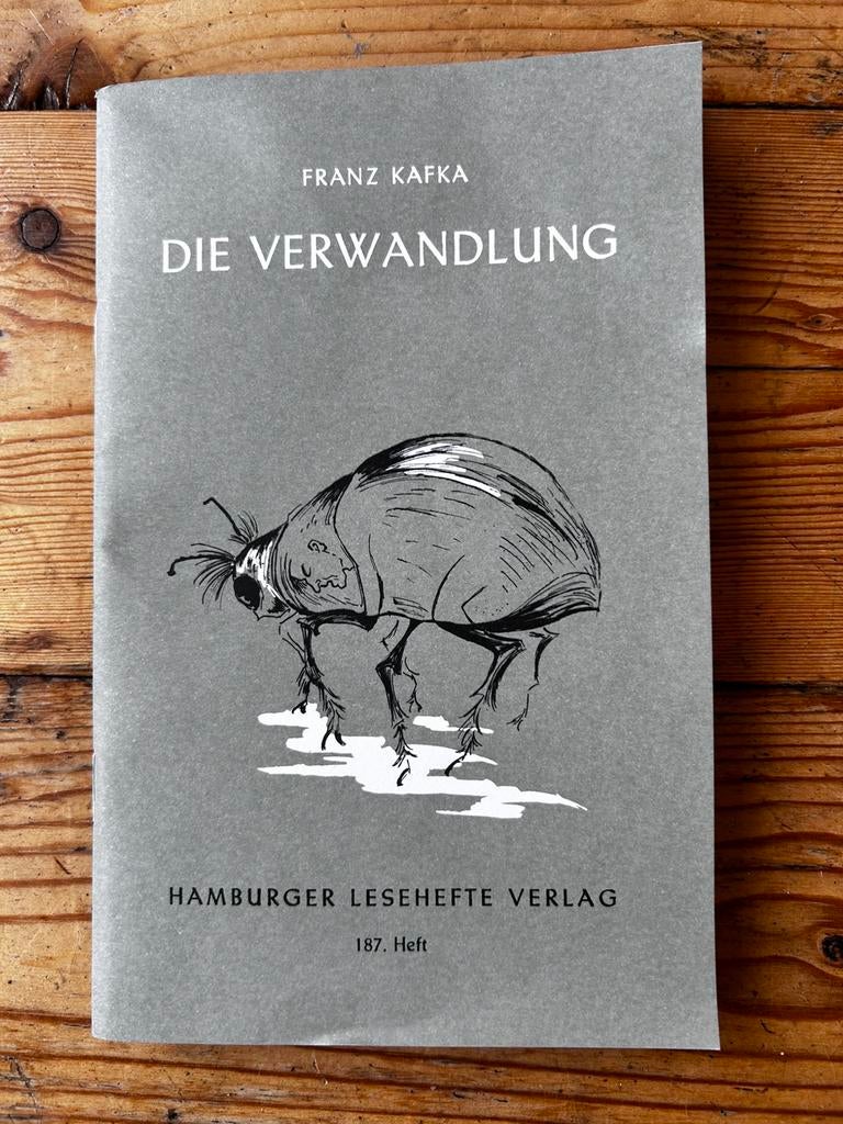 Die verwandlung Franz Kafka, Ophalen of Verzenden, Zo goed als nieuw
