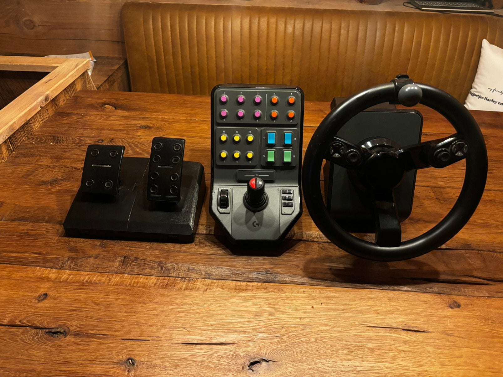 Logitech farming simulator set, Ophalen of Verzenden, Zo goed als nieuw