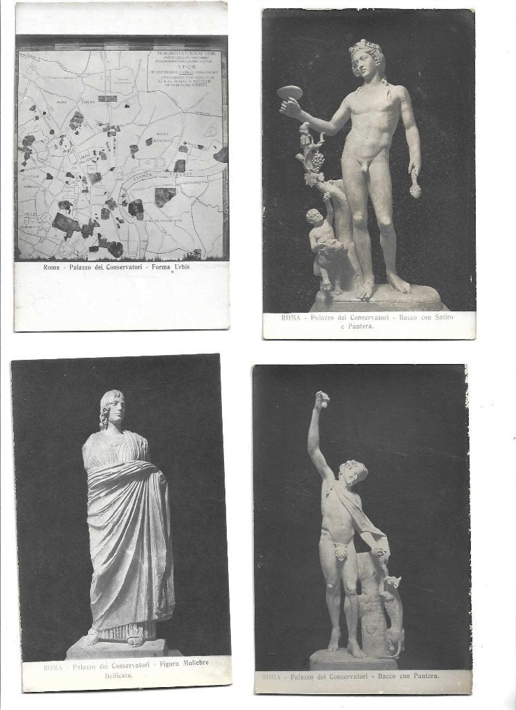 Rome: Palazzo dei Conservatori 4x  1915, Verzenden, Voor 1920, Gelopen, Italië