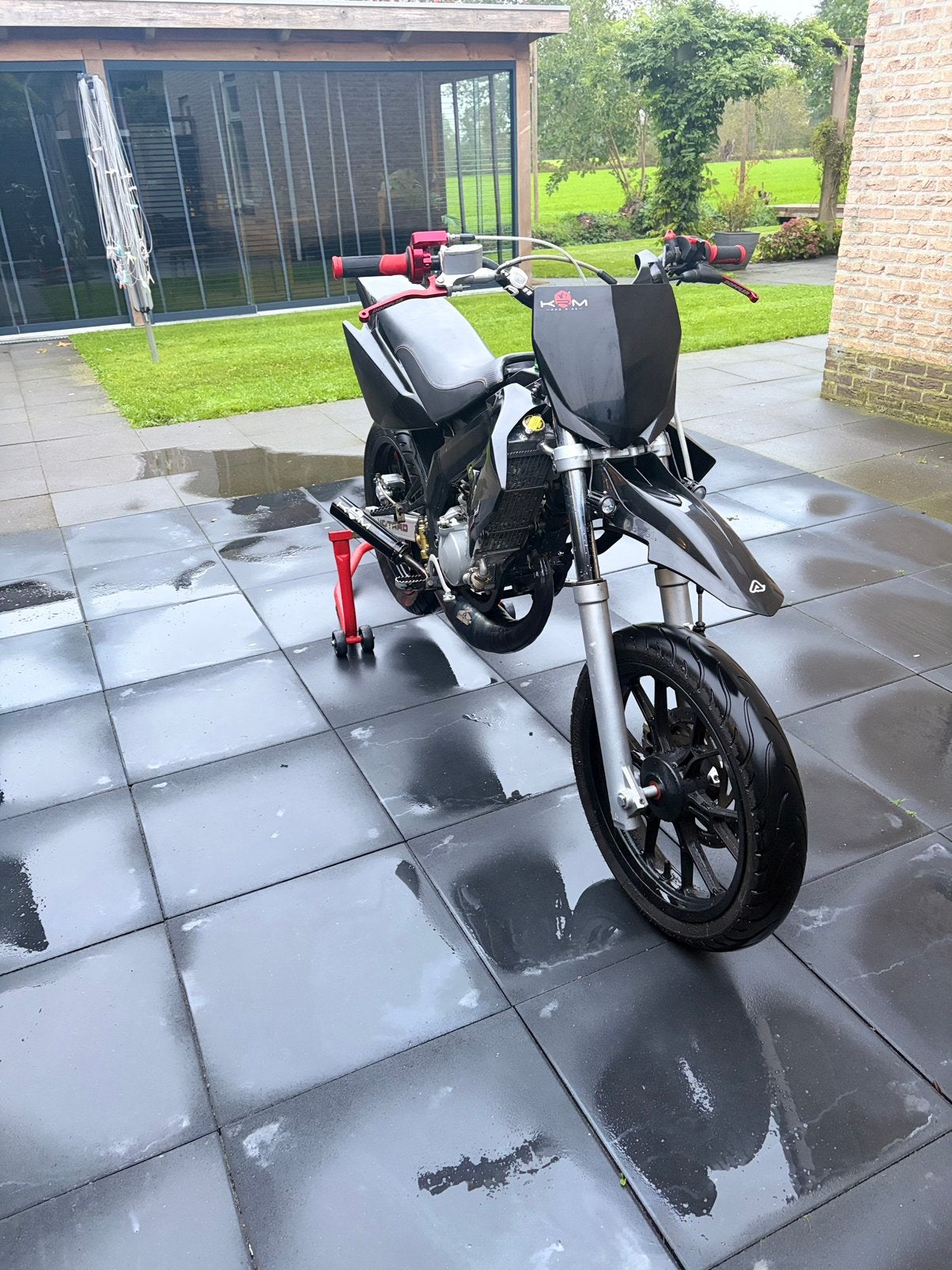 derbi drd, Ophalen, Zo goed als nieuw