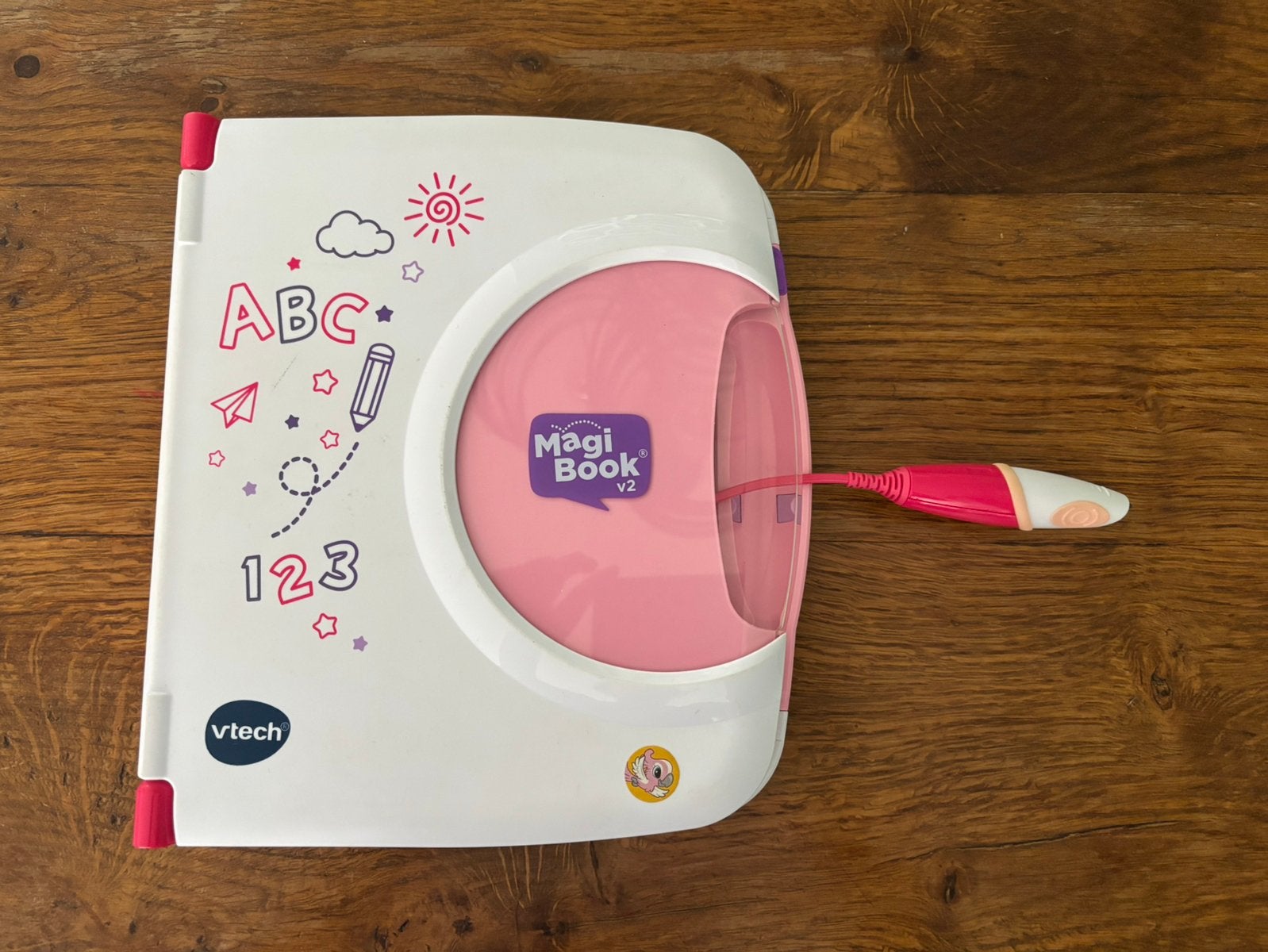 V tech Magi book met drie boekjes, Kinderen en Baby's, Ophalen of Verzenden, Gebruikt