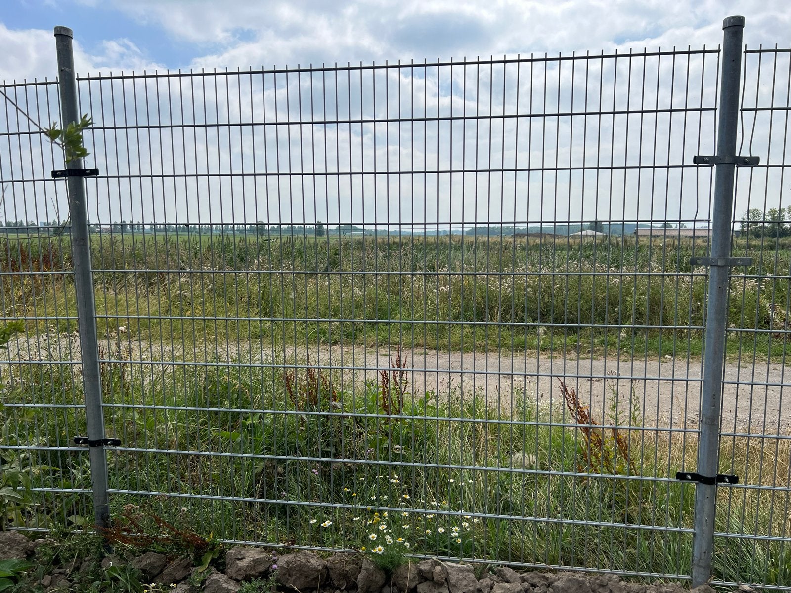 Stevige metalen hekwerken, Ophalen of Verzenden, Gebruikt, 250 mm of meer, Overige typen