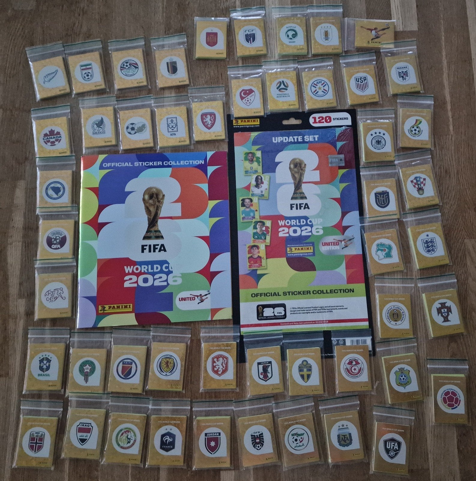 Panini 2026 United Edition Master Set - Compleet!, Ophalen of Verzenden, Nieuw, Overige sporten, Poster, Plaatje of Sticker