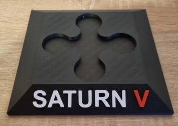 Saturn V raket model - 3D geprint, Ophalen of Verzenden, Nieuw, 1:50 tot 1:144