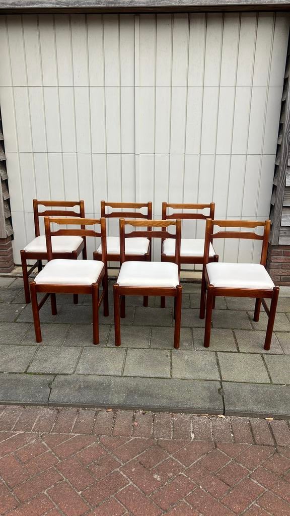 Vintage eettafel stoelen., Ophalen