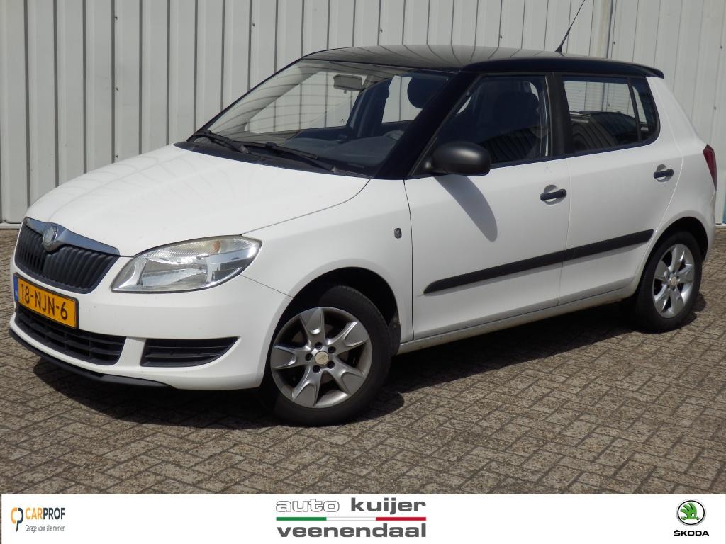 Skoda Fabia 1.2-12V Ambition* I 5 drs. I (bj 2010), Auto's, Skoda, Euro 5, 995 kg, 1198 cc, Wit