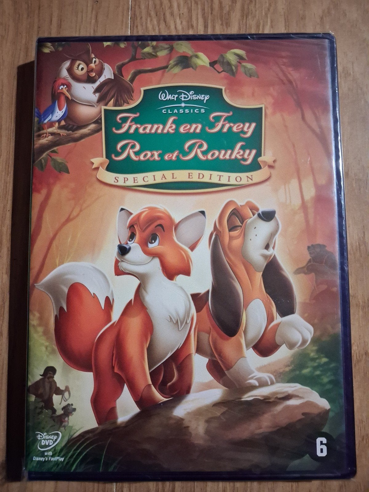 FRANK EN FREY - DISNEY DVD RUGNUMMER 27 NIEUW EN NOG IN SEAL, Nederlands, Ophalen of Verzenden, Nieuw in verpakking, Alle leeftijden