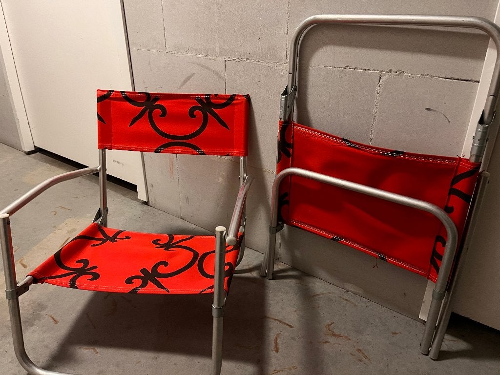 Strandstoeltjes, Ophalen, Gebruikt, Campingstoel