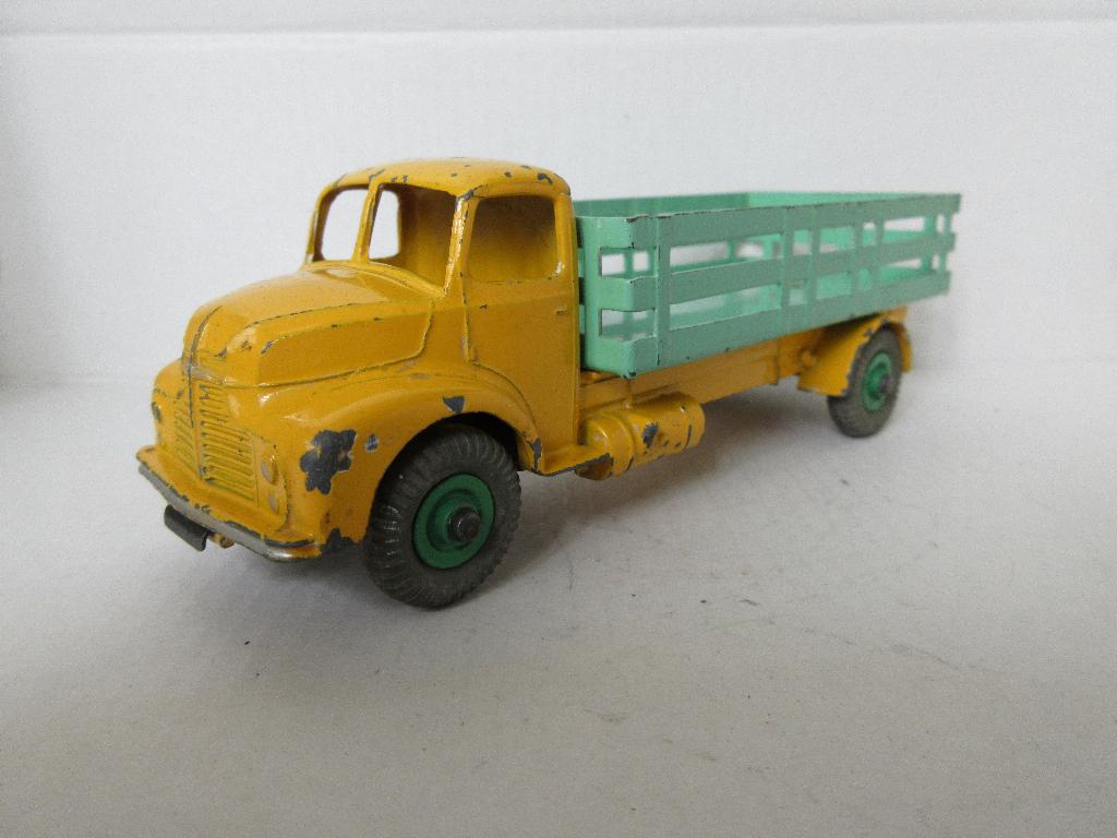 Dinky Toys Leyland Comet Farm Produce Wagon, Ophalen of Verzenden, Gebruikt, Bus of Vrachtwagen, Dinky Toys