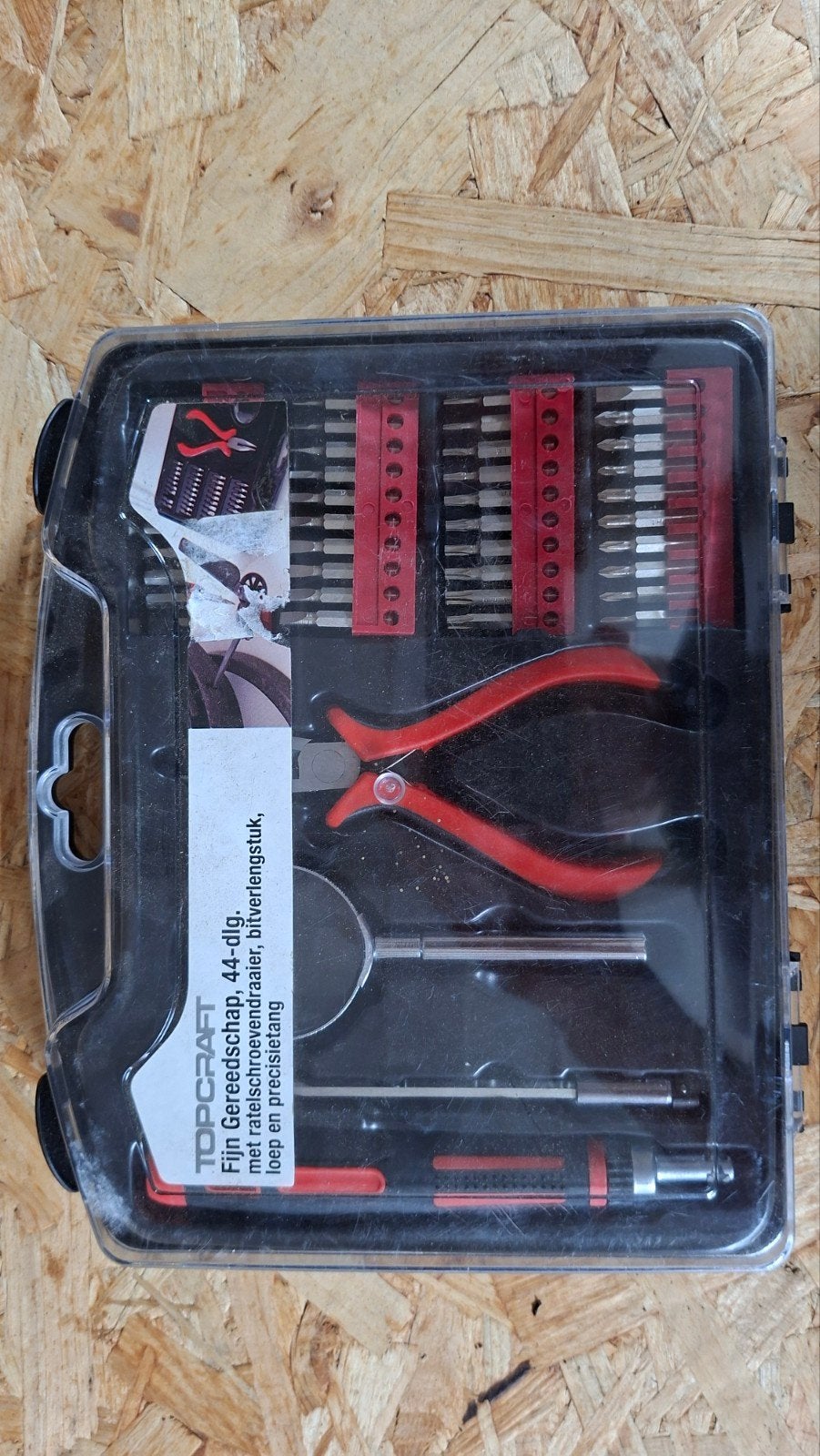 Topcraft Fijn Gereedschap Set 44-delig, Ophalen of Verzenden, Nieuw, Gereedschapsset, Overige merken