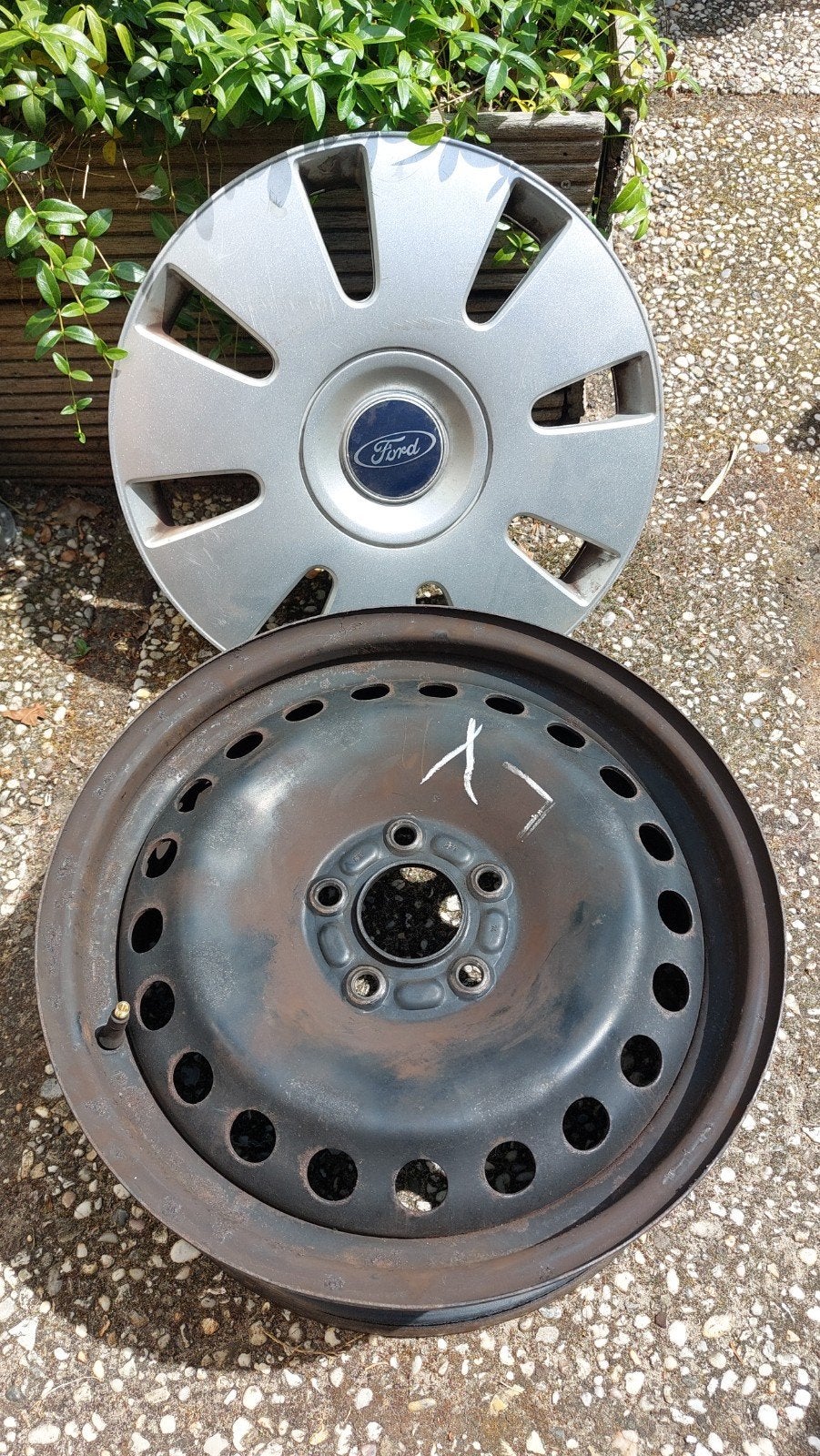 4 stuks velgen en wieldoppen Ford C Max / Mondeo, Ophalen