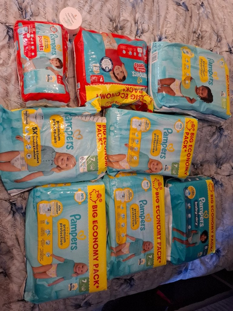 Luiers pampers ongeopend veel, Ophalen, Nieuw, Overige typen, Overige merken