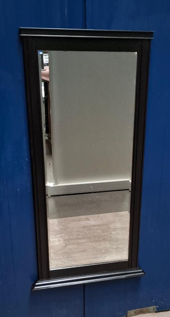 Facet geslepen wandspiegel / passpiegel, Ophalen, Gebruikt, Rechthoekig, Minder dan 100 cm