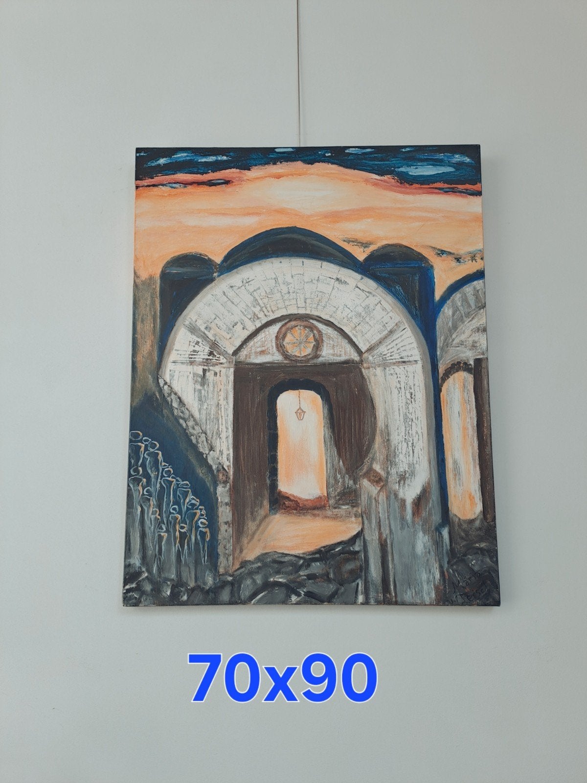 Schilderij 70x90 cm, Ophalen