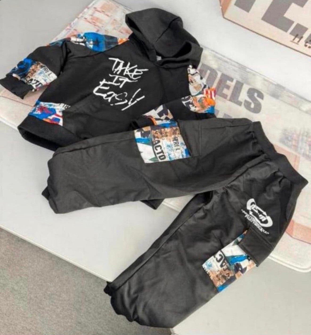 Jongens Cartoon Trainingspak maat 130 joggingspak joggingpak, P, P, P, Nieuw