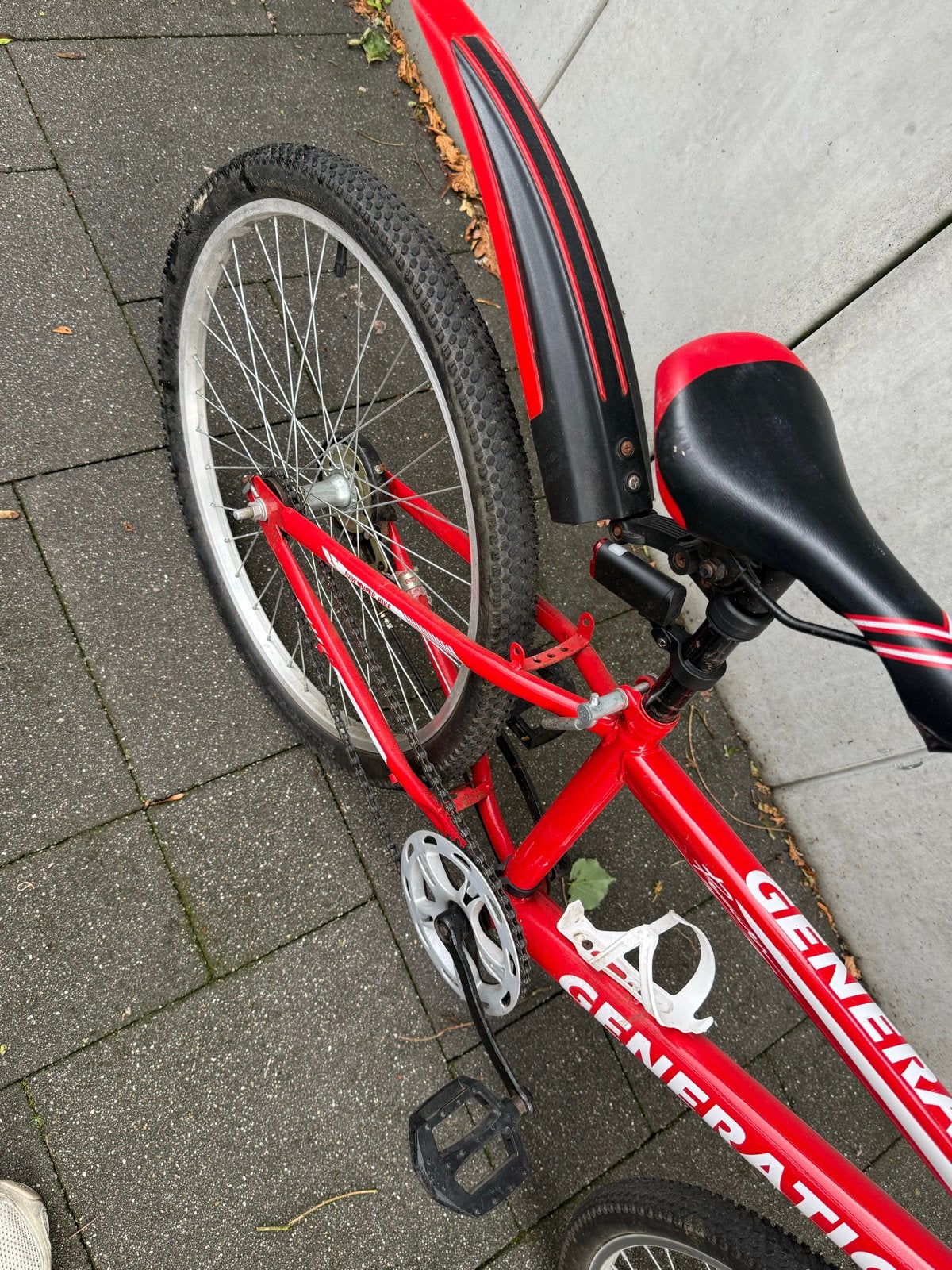Rode GENERATION kinderfiets, 24 inch, Fietsen en Brommers, Fietsen | Kinderfietsjes, Ophalen, Gebruikt, Schijfrem, 20 inch of meer