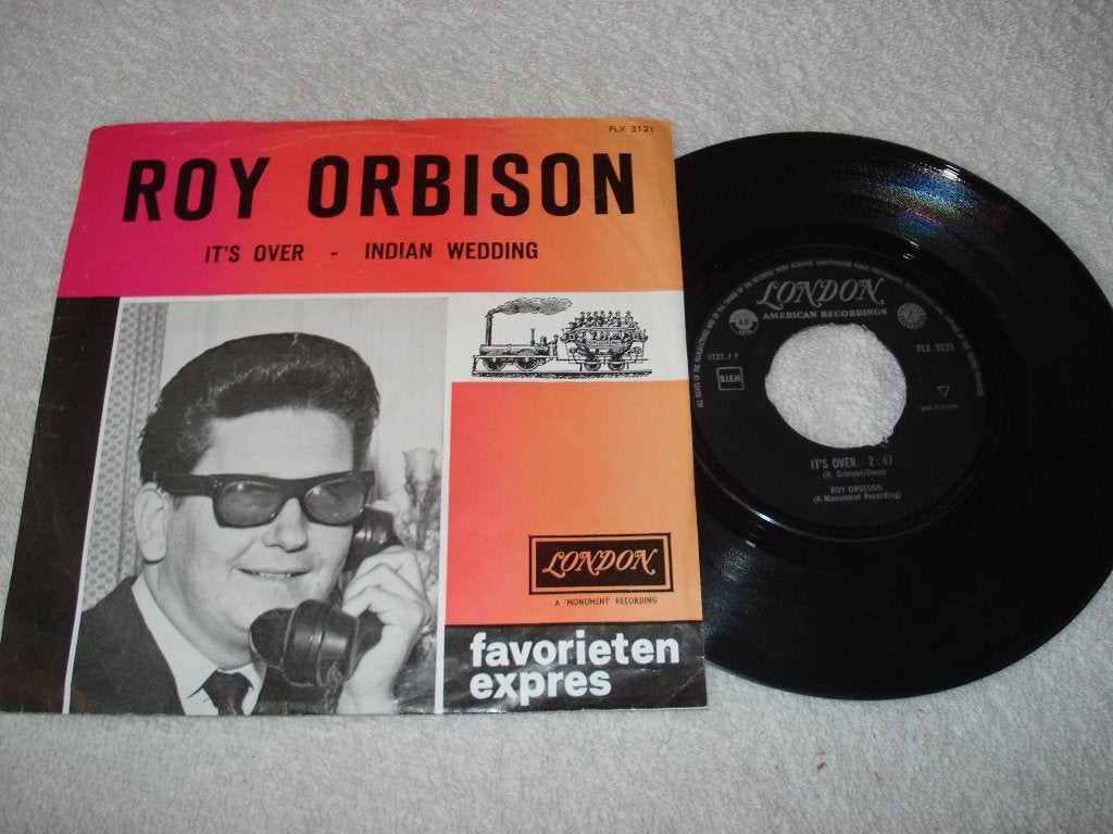 Roy Orbison  it s Over  rood Oranje   Favorieten Expres, Cd's en Dvd's, Vinyl Singles, Fotohoes, Ophalen of Verzenden, Zo goed als nieuw