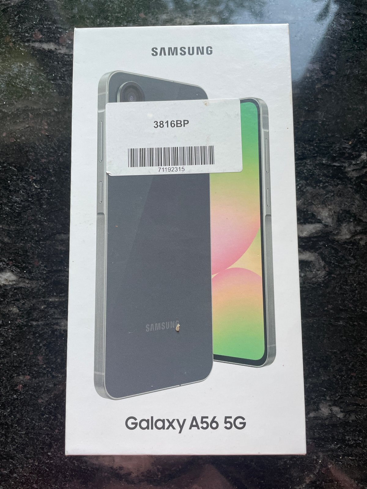 Samsung Galaxy A56 5G - Nieuw in doos, Zwart, Touchscreen, Nieuw, Ophalen of Verzenden
