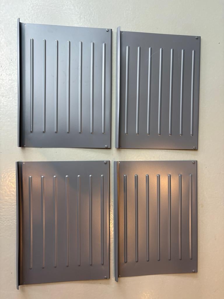 4x Ikea Komplement schoenenplank 50x35 grijs, Minder dan 50 cm, Gebruikt, Ophalen of Verzenden, Minder dan 100 cm