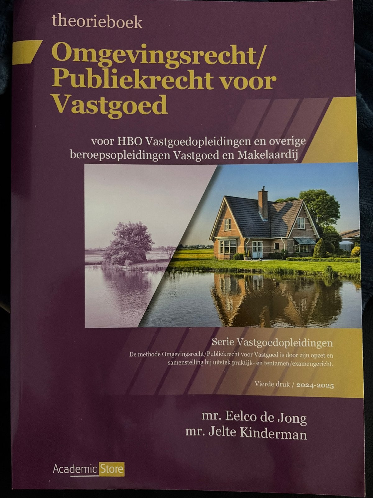 Omgevingsrecht/Publiekrecht voor Vastgoed (HBO), Verzenden, Nieuw, HBO