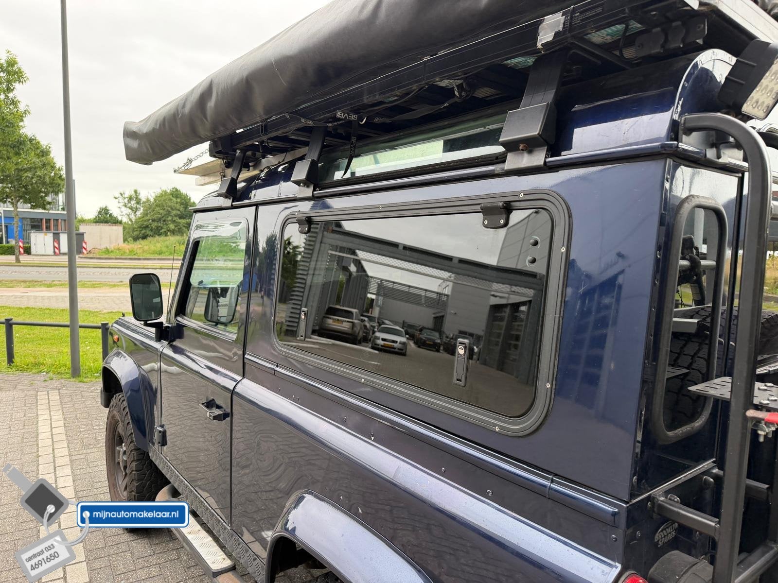 Land Rover Defender 2.5 TD5 90 SW SE CAMPER Perfecte en comp, Gebruikt, Blauw, 122 pk, Defender
