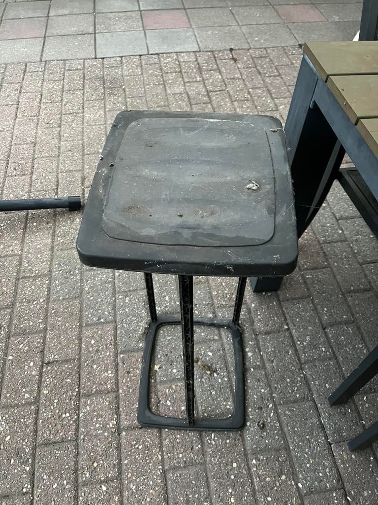 Demonteerbare prullenbak zwart, Ophalen of Verzenden, Gebruikt, Kunststof, Minder dan 50 cm