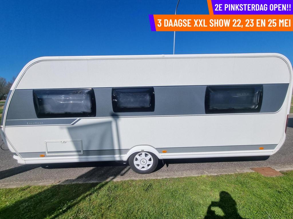 Hobby - 2DE PINKSTERDAG OPEN, RUIM 200 CARAVANS, Caravans en Kamperen, Caravans, Rondzit, 7 tot 8 meter, Bedrijf, 1250 - 1500 kg
