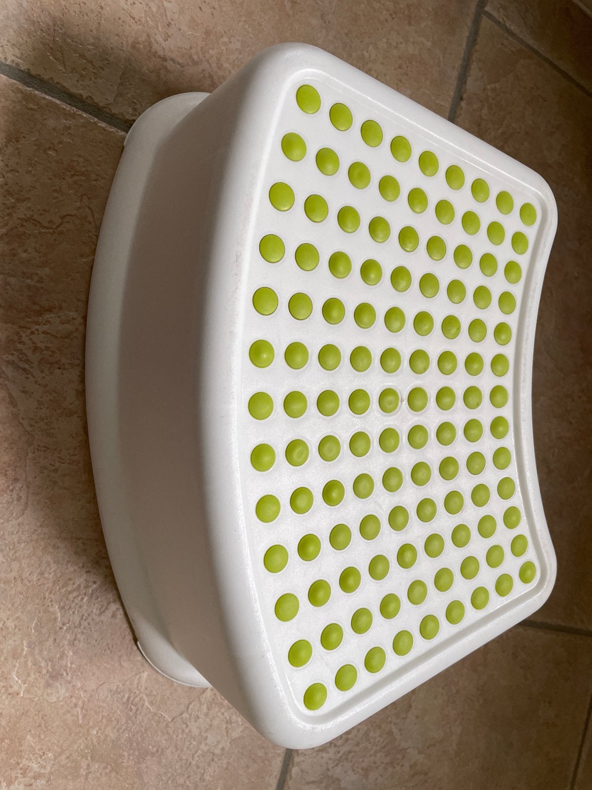 Antislip opstapje voor kinderen - Wit/Groen, Ophalen, Gebruikt