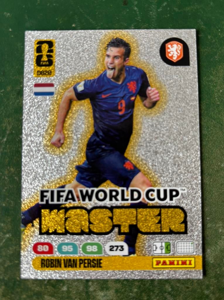 Panini Adrenalyn Master Card Robin van Persie WK 2026, Verzamelen, Sportartikelen en Voetbal, Ophalen of Verzenden, Nieuw