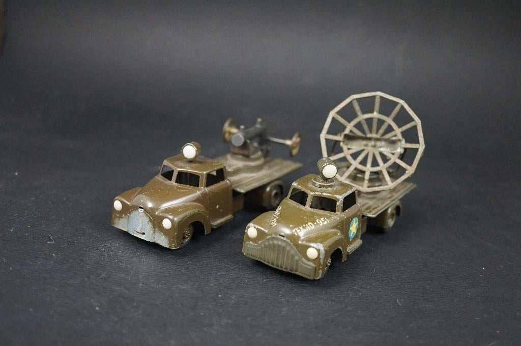 Tekno Wilmer militaire voertuigen - TOP vintage, Antiek en Kunst, Antiek | Speelgoed, Ophalen of Verzenden