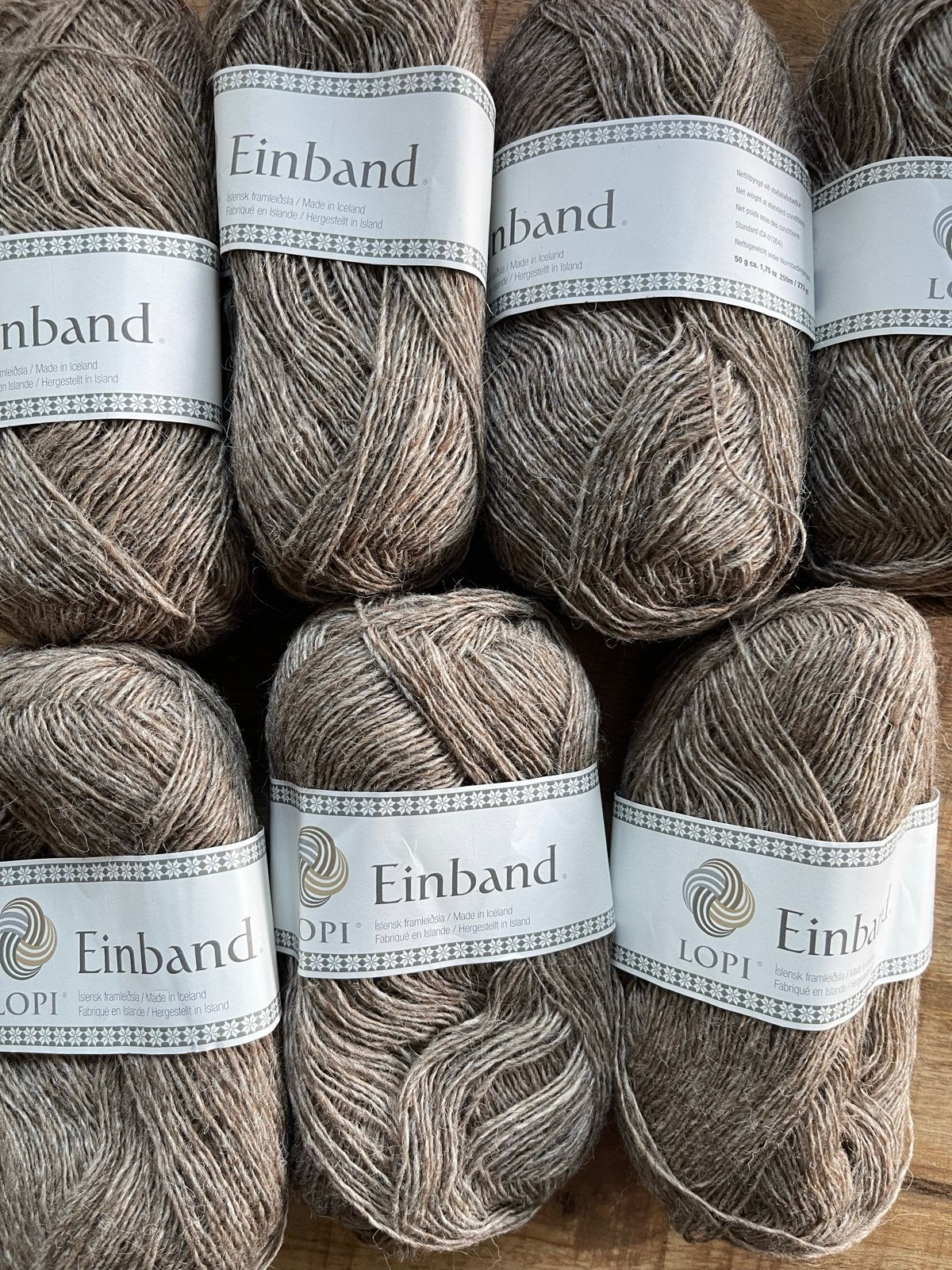 Einband IJslandse pure wol - 7 bollen (350 gr), Ophalen of Verzenden, Nieuw, Breien of Haken, Wol of Garen