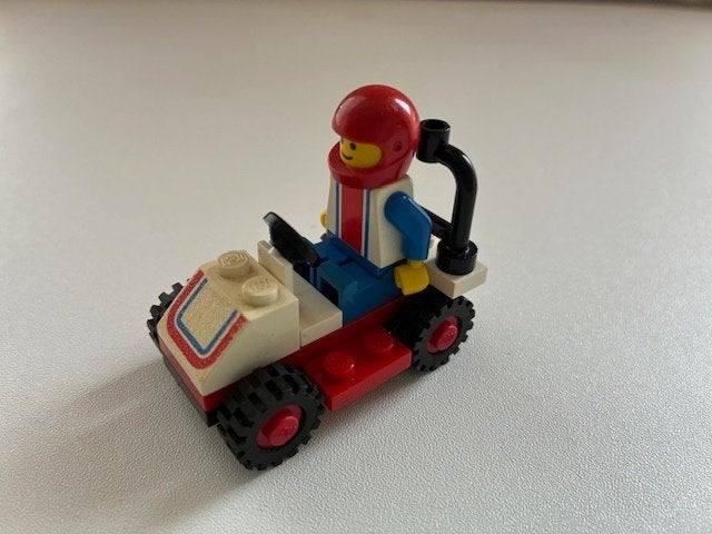 Lego raceauto 6609, Gebruikt, Lego, Ophalen of Verzenden, LEGOLAND